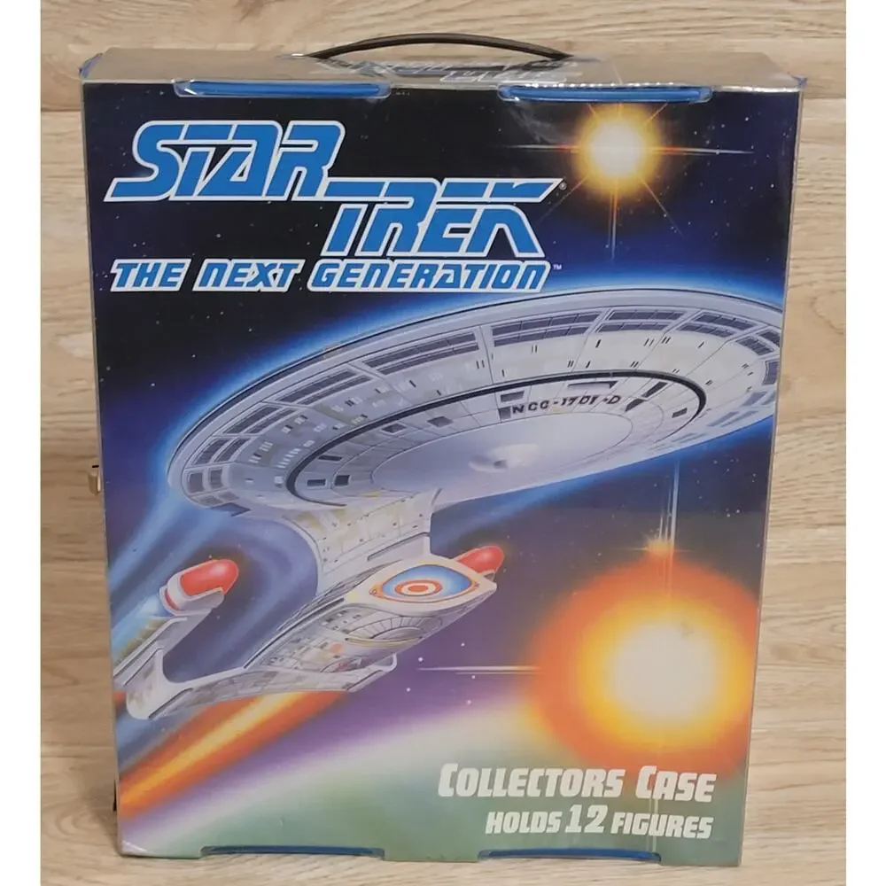 Collectors Case Star Trek The Next Generation 1993 Tara Toy Figure Storage Case